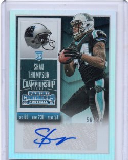 2015 Panini Contenders Shaq Thompson