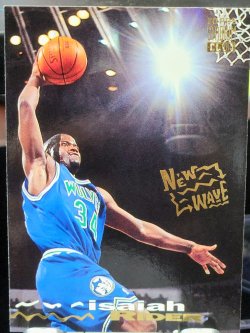 1993-94 Topps Stadium Club Isaiah Rider New Wave