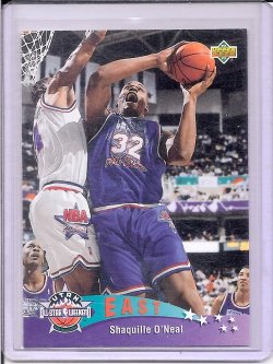 1992  Upper Deck All Star #424 Shaquille Oneal