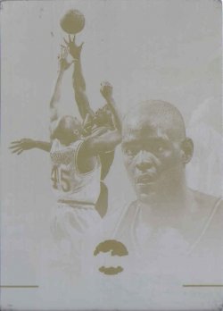 1999-00 Topps Gallery Press Plates Magenta Chris Webber ART #ed 1/1