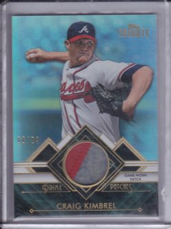    Craig Kimbrel 2014 Topps Tribute Prime Patches /24