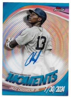 2025 Topps Finest Jazz Chisholm 9/25/25
