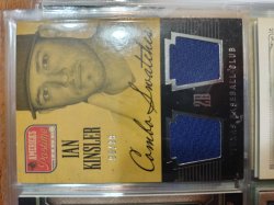 2013 Panini Combo Swatches Texas Rangers: Ian Kinsler Relic