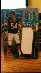 2016 Panini Spectra catalysts Brian urlacher 35/35