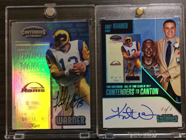 My Kurt Warner Collection - Blowout Cards Forums