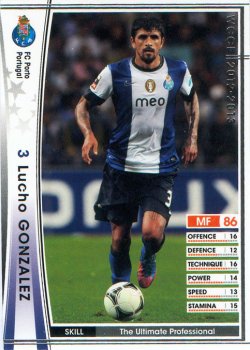 2012-2013 Panini WCCF Intercontinental Clubs 2012-2013 Lucho Gonzalez