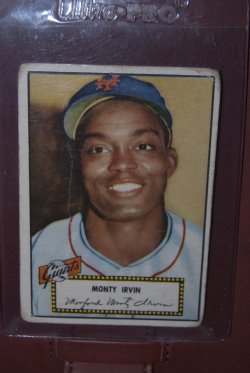 1952 Topps  Monty Irvin