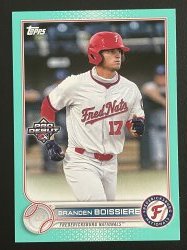 2022 Topps Pro Debut Branden Boissiere