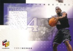 1999-00 Upper Deck HoloGrFX NBA Shoetime Chris Webber