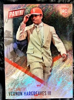 2016 Panini Day Vernon Hargreaves III Rookie Static Parallel