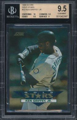 1994 Score Gold Stars Ken Griffey Jr.