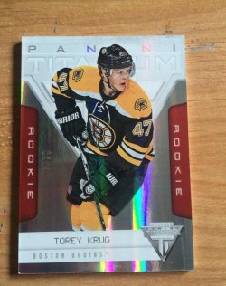 2012 Panini Titanium Torey Krug Rookie 