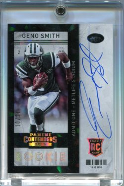 2013 Panini Contenders Geno Smith Cracked Ice