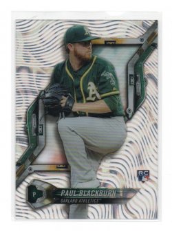 2018 Topps Topps High Tek Magma Diffractors Paul Blackburn