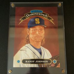 1992 Donruss Super Diamond Kings 5x7 Randy Johnson
