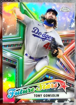 2021 Topps Chrome  Tony Gonsolin Future Stars Insert