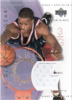 2003-04 Upper Deck UD Glass Francis, Steve - Game Gear
