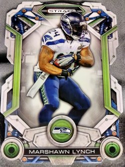 2014 Topps  Marshawn Lynch Strata Die-Cut