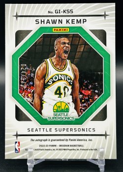 2022-23 Panini Obsidian Shawn Kemp