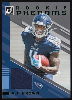 2019 Donruss Rookie Phenom Jerseys A.J. Brown