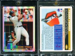 1996 Topps Chrome Refractor Frank Thomas