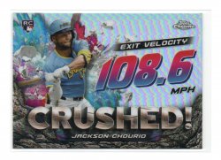 2024 Topps Topps Chrome Update Crushed! Jackson Chourio