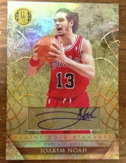 2010 Panini Gold Standard Joakim Noah Base Auto /99
