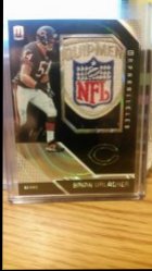 2016 Panini Unparalleled  Brian urlacher shield 1/1