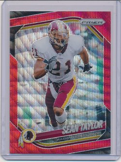    Sean Taylor 2025 Panini Prizm Prizms Red Wave /149