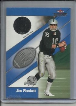 2002  Fleer Throwbacks Jim Plunkett