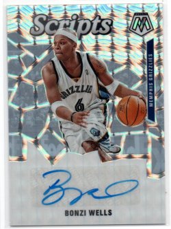 2019-20 Panini Mosaic Wells, Bonzi - Scripts