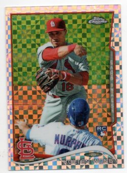 2014 Topps Chrome Wong, Kolten - Xfractors
