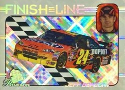 2009 Press Pass Premium Racing Finish Line SP Jeff Gordon