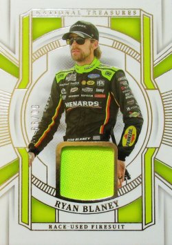 2025 Panini National Treasures Racing Firesuit Ryan Blaney