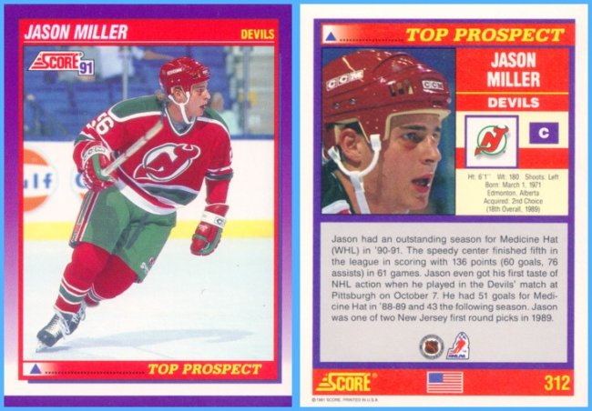 Jason Miller | Hockey Card Database Wiki | Fandom