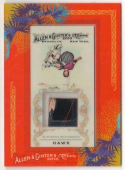 2015 Topps Allen and Ginter Relics Tony Hawk