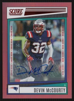 2022  Score Signatures Red Zone Devin McCourty