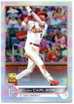 2022 Topps Chrome Carlson, Dylan - Refractors