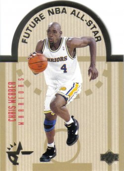 1993-94 Upper Deck SE Die Cut All-Stars Chris Webber