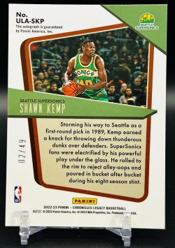 2022-23 Panini Chronicles Legacy Shawn Kemp