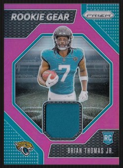 2024 Panini Prizm Rookie Gear Pink Brian Thomas Jr.