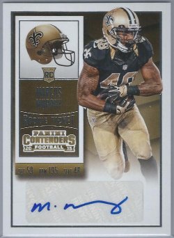 2015 Panini Contenders Marcus Murphy Rookie Ticket
