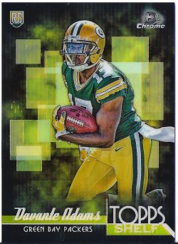 2014 Bowman Chrome Topps Shelf Refractor Davante Adams