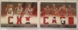 2012 Panini Preferred Parish/Boozer/Noah/Rose/Harper/Kukoc/Deng Chicago Prime Booklet /25