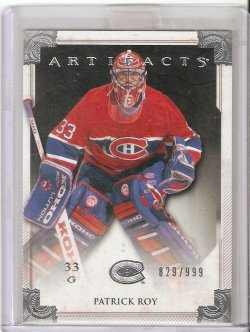 2013 Upper Deck Artifacts Patrick Roy
