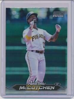    Andrew McCutchen 2024 Stadium Club Chrome Refractor