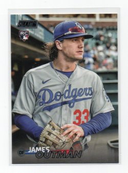 2023 Topps Stadium Club Black Foil James Outman