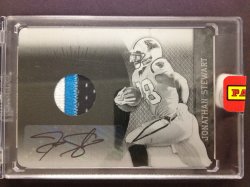 2010  Plates & Patches Jonathan Stewart Black Printing Plate 1/1