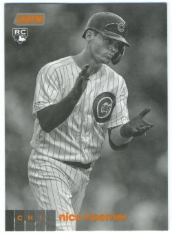 2020 Topps Stadium Club Black & White Nico Hoerner