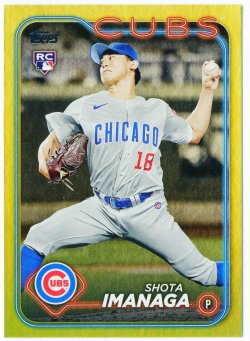 2024 Topps Gold Foil Shota Imanaga